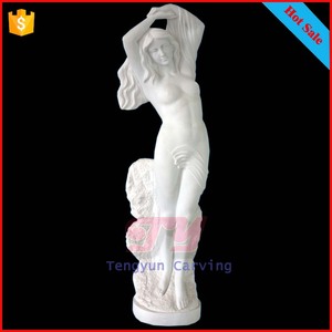 Meilleure sculpture de femme nue en marbre pour l'intérieur, statue de fille nue sexy - Product Image 3