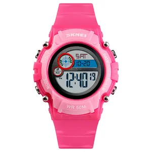 Skmei 1477 Korea Mini Horloge Geschenkdoos Horloge Batterij Digitale Klok Kids Horloge