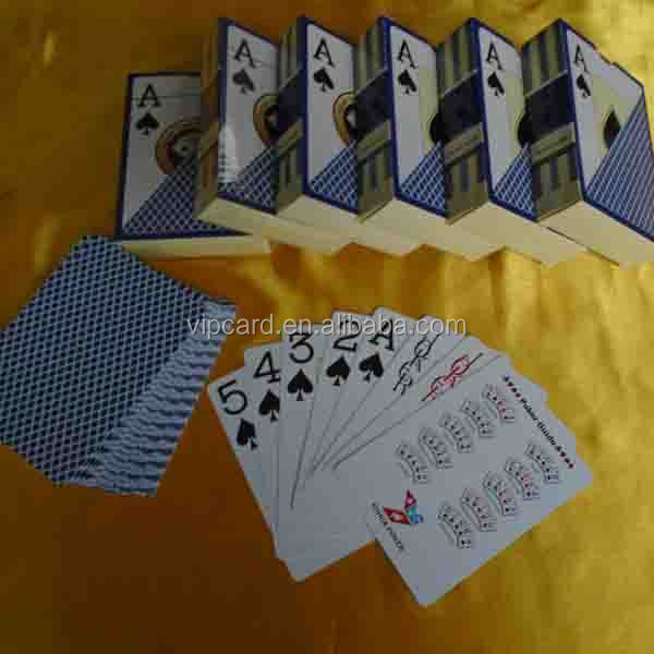 Hot Selling Waterproof Custom Logo Plastic Playing Cards Poker