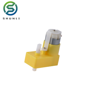 Động Cơ Dc Màu Vàng Với Bánh Xe Nhựa Của Xe Đồ Chơi - Product Image 4