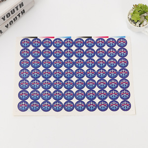 Impresión personalizada <span class=keywords><strong>barato</strong></span> Seld adhesivo Coma cercanas morir de vinilo de la etiqueta engomada - Product Image 4