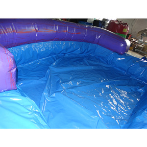 Thương mại tím palm tree hai làn xe Trượt Nước <span class=keywords><strong>Inflatable</strong></span> Để bán - Product Image 5