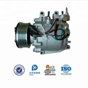 <span class=keywords><strong>คอม</strong></span>เพรสเซอร์แอร์รถยนต์ Sanden รุ่น TRSE07 38810-RNA-A01/38810RNA004/38810RSAE01 สำหรับรถยนต์ฮอนด้า ซีวิค - Product Image 2