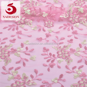 Fabrication de haute qualité <span class=keywords><strong>pas</strong></span> <span class=keywords><strong>cher</strong></span> <span class=keywords><strong>tissu</strong></span> <span class=keywords><strong>bazin</strong></span> africain rose - Product Image 2
