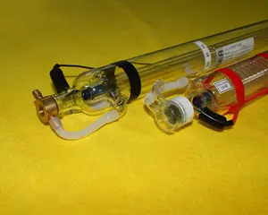 Tubo do laser do vidro do CO2 do comprimento 80W de 1250mm
