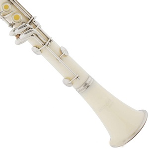 Venta al por mayor Bb tono 17 teclas <span class=keywords><strong>clarinete</strong></span> instrumento de viento <span class=keywords><strong>blanco</strong></span> lechoso <span class=keywords><strong>clarinete</strong></span> baquelita con caja - Product Image 2