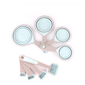 Bộ 8 Chiếc Cốc Và Thìa Đo Bằng Silicon Có Thể Gập Lại Được Bán Chạy Nhất - Product Image 1