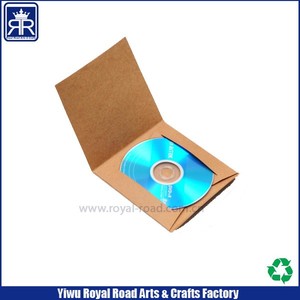 Matériau recyclé de couverture en carton <span class=keywords><strong>CD</strong></span> unique imprimé en couleur pour l'emballage et l'impression de produits - Product Image 2