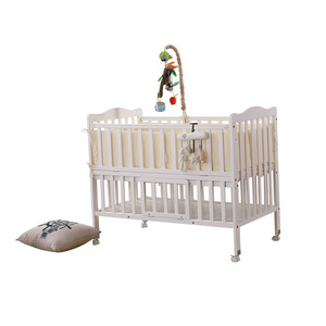Moderne style sécurité du nouveau-né bébé crèche en bois lit bébé lit - Product Image 3