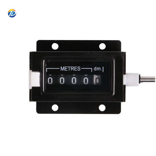 Cheap Price 5 Digital  Revolution Counter Mechanical Digital Rotation Rotary Counter Rope Length Counter Meters Measuring