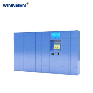 Barcode PIN Code <strong>Password</strong> <strong>Computer</strong> Safe Lockers Beach Locker With Multi Language UI - Product Image 1