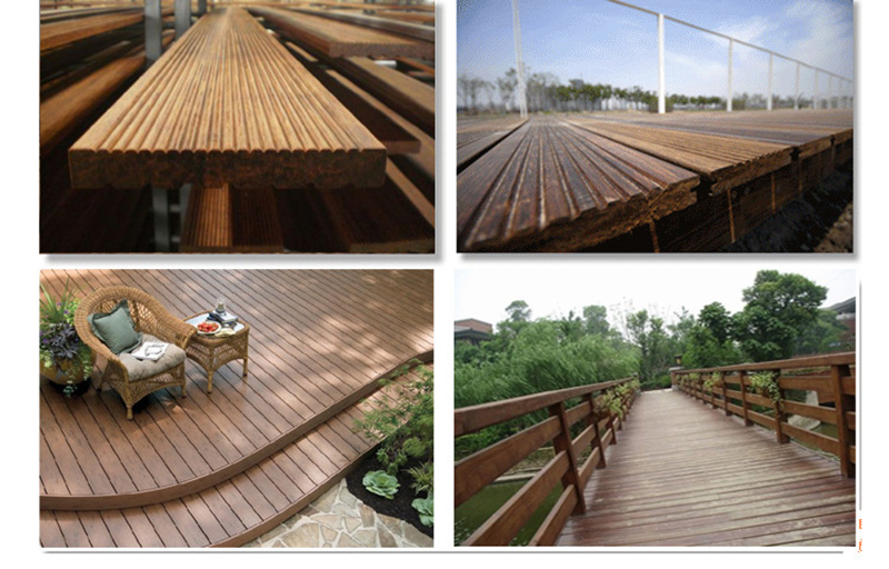 Exterior Strand Woven Bamboo Flooring Waterproof Bamboo Deck Flooring