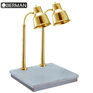 Mutfak ekipmanları restoran paslanmaz çelik büfe yemek ısıtıcısı ısı lambası - Product Image 5