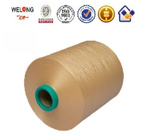 Welong 150D 48F kết cấu sợi 100% polyester nhuộm đan thêu may Filament tái chế dty - Product Image 3