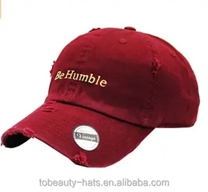 Custom logo Specialized Custom distressed washed Baseball Cap and Hat with Embroidery Logo blank dad cap