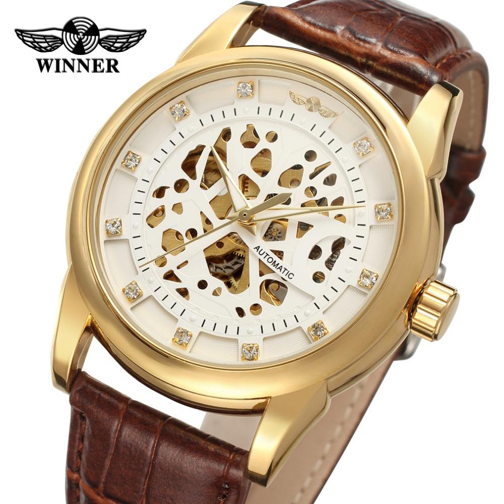 Shop T-Winner Mens Watches with Clear Stones Automatic Design