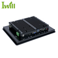 Mini PC Android J1900 avec écran tactile, double COM, carte réseau unique