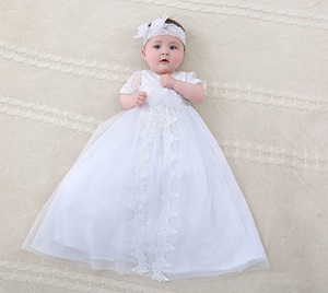 <span class=keywords><strong>Robe</strong></span> <span class=keywords><strong>de</strong></span> baptême en dentelle pour filles et garçons, tenue blanche <span class=keywords><strong>de</strong></span> 50 cm, idéale pour baptême, vente en gros - Product Image 5