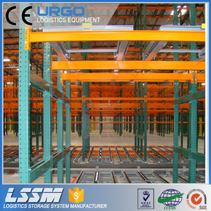 URGO Venta caliente Industrial de estanterías de acero inoxidable estante de flujo de cartón estantes de paletas - Product Image 5