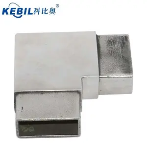 Precision Casting Rectangular 90 Degree Connector Square Tube Joint