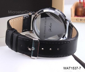 2015 <span class=keywords><strong>el</strong></span> mercado caliente venta color de la mezcla en forma de triángulo moda de cuero de lujo de la marca china reloj - Product Image 3