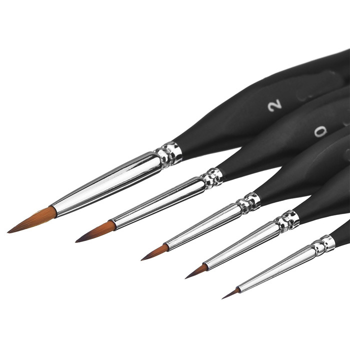 Треугольный деревянный шест набор кистей для рисования на холсте кисти с натуральной щетиной художественная кисть для рисования маслом для профессионалов