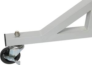Industrial Grade Z-Base <strong>Clothes</strong> Garment <strong>Rack</strong> Heavy Duty Clothing Rolling <strong>Rack</strong> <strong>on</strong> <strong>Wheels</strong> - Product Image 3