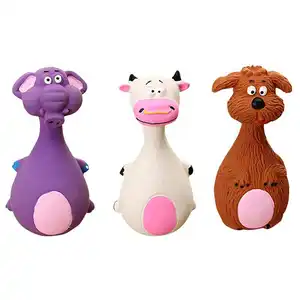 Animal Shape Latex Chew Squeaky Sound Playing Pet Puppy Dog Toys