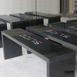 Mẫu thiết kế mới bề mặt rắn acrylic hoặc thạch anh đá bảng dj, beer pong table, bảng thanh - Product Image 3