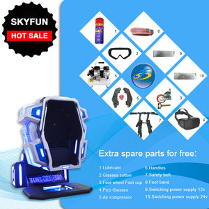 Skyfun Venta caliente 9d VR simulador de la máquina 360 King Kong con excitng Montaña Rusa juego - Product Image 3