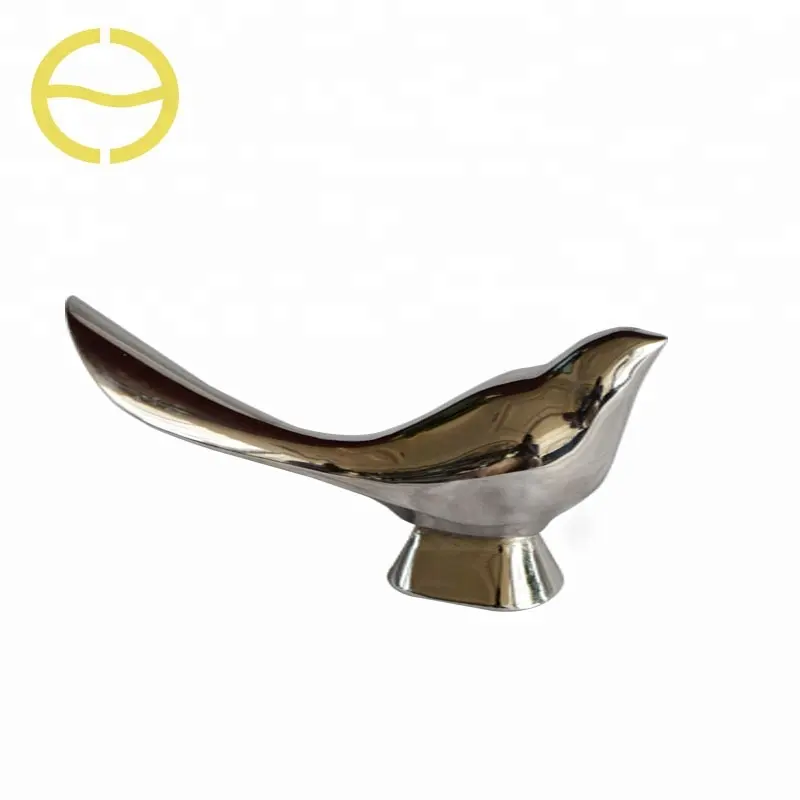 Rvs Mooie Kleine Vogel Sculptuur, Nieuwe Dier Metalen Ambachten