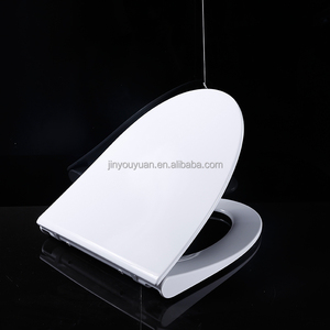 Duraplast asiento del inodoro cierre suave urea asiento del inodoro blanco lento <span class=keywords><strong>caiga</strong></span> - Product Image 3