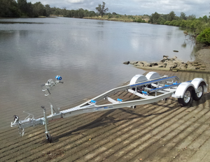 2018 Aluminium 4.2m-5.6m Bateau Remorque <span class=keywords><strong>simple</strong></span> <span class=keywords><strong>essieu</strong></span> et remorque tandem - Product Image 6