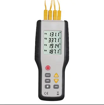 Xintest HT-9815 Thermocouple Thermometer White+black Color Digital Temperature Controller Industrial Bimetal Thermometer 3 Years
