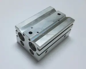 Aluminiumlegierung maßgeschneiderte präzisions-cnc-drehteile cnc-fräsen bearbeitete teile