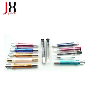 Bán Buôn Rỗng Mỹ Phẩm Bao Bì 5 Ml 10Ml 15Ml 20 Ml 30Ml Bạc Đen Nhựa Acrylic Airless Ống Tiêm Cho Kem - Product Image 4