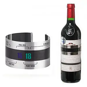 ميزان حرارة النبيذ الرقمي القابل للتخصيص المصنوع من الفولاذ المقاوم للصدأ بسعر الجملة