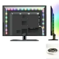TV decoración de fondo flex tira rgb IP20 3528 smd 5050 dc5V usb tv retroiluminación led de luz de tira
