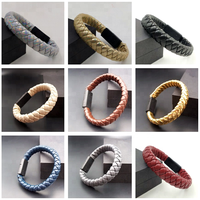 OEM Portable PU Cuir USB Bracelet Chargeur Câble Coloré Bracelet pour Appareil Photo et Ordinateur Emballage Cadeau