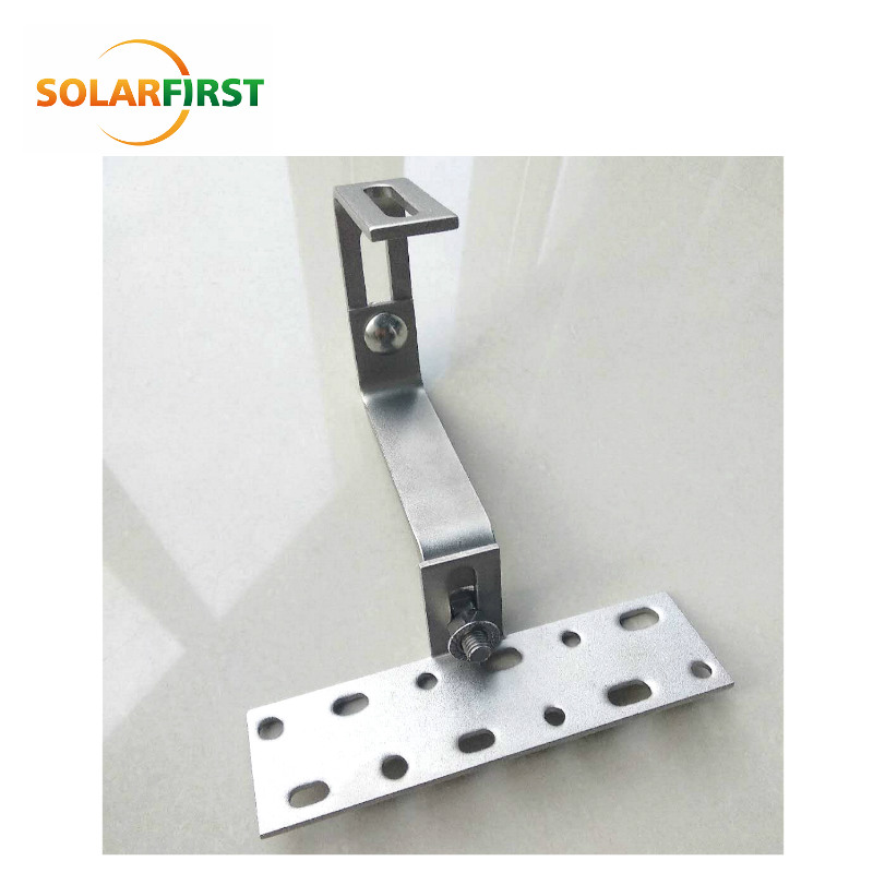 Регулируемый кровельный крючок на солнечной батарее для системы PV