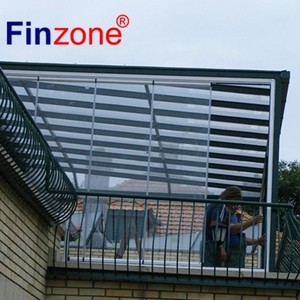 Fuente de <span class=keywords><strong>la</strong></span> fábrica frameless <span class=keywords><strong>terraza</strong></span> acristalamiento puertas plegables de vidrio con estándar <span class=keywords><strong>del</strong></span> CE - Product Image 1