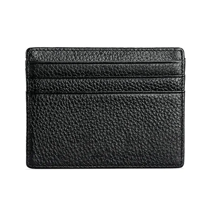 OEM tùy chỉnh chất lượng cao leather wallet tín dụng trường hợp sleeve chủ thẻ