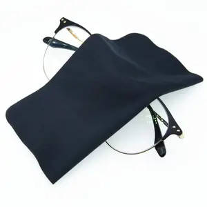 Custom Logo Microfiber Cleaning Cloth Suede Cleaning Cloth For Lens Glasses Screen