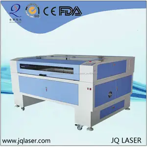Jq-1490 modelos de trabajo de corte por láser de la máquina en madera