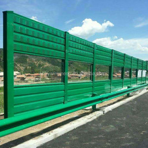Jalan raya dan MRT kereta bawah tanah layar penghalang kebisingan layanan pemrosesan pembengkokan dan pemotongan teknik jala las - Product Image 4