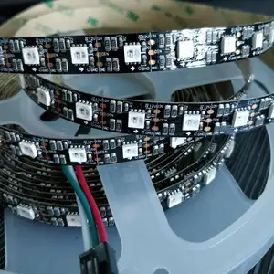 แยกที่อยู่โปรแกรม SMD5050พิกเซล RGB 12V ไฟ LED Strip ชาร์จ