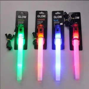 Cheap Emergency Led Flashing Color Change Glow Stick Party Whistle With Flashlight