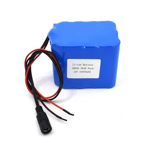 Bán Hot Sạc 3S4P 12V 10000MAh Lithium Ion Battery Pack