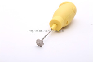 SX-RT201 Acero inoxidable mano agitador batidor de huevo café leche mini mezclador eléctrico de la mano con la taza de medición - Product Image 3