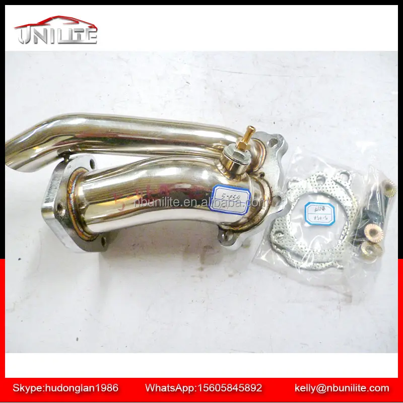 T25 RACING TURBO MANIFOLD+OUTLET ELBOW+DUMPPIPE EXHAUST FOR 240SX S13/S14 SR20 UNI-DP-201